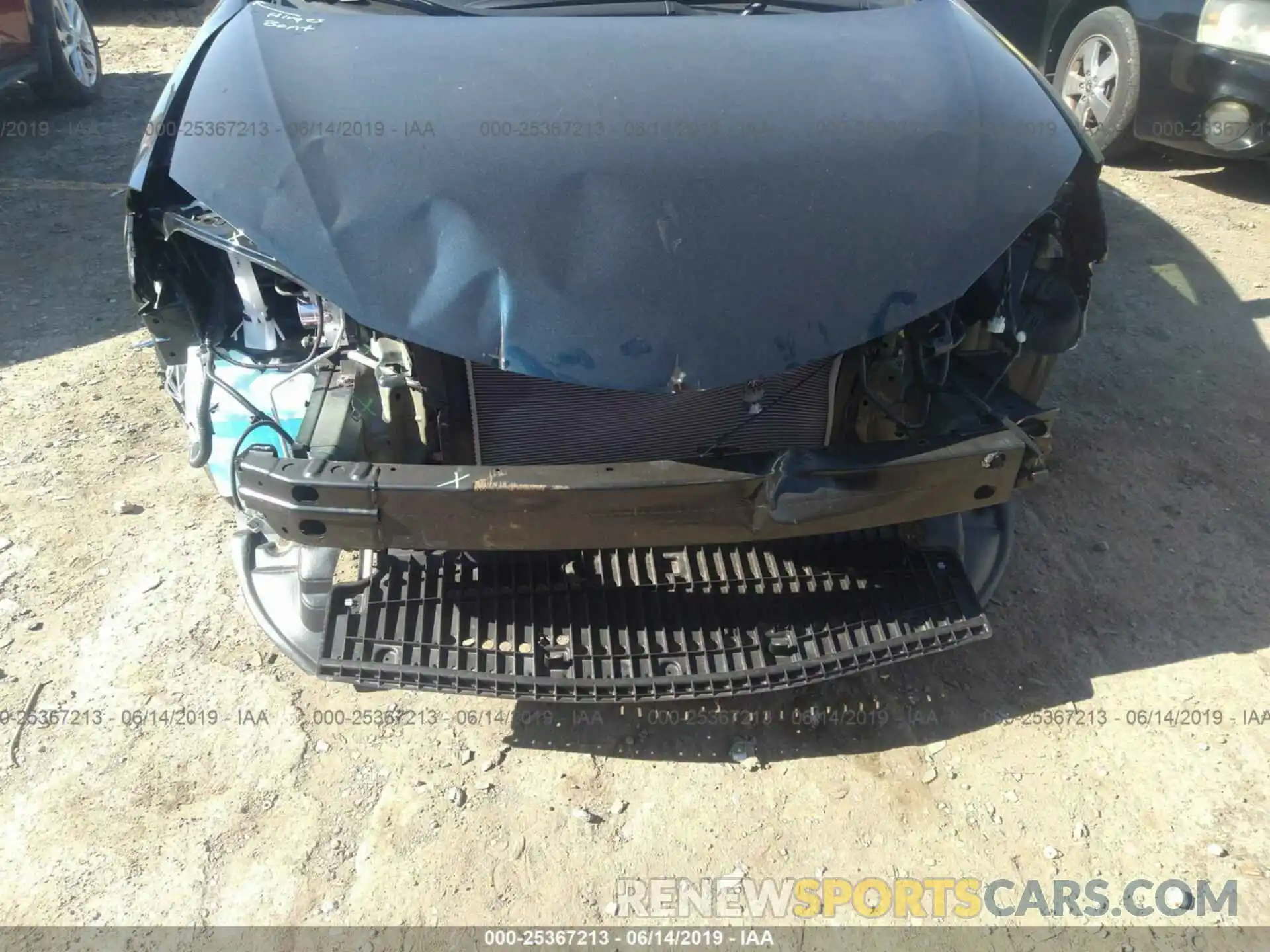 6 Photograph of a damaged car 5YFBURHE2KP910341 TOYOTA COROLLA 2019
