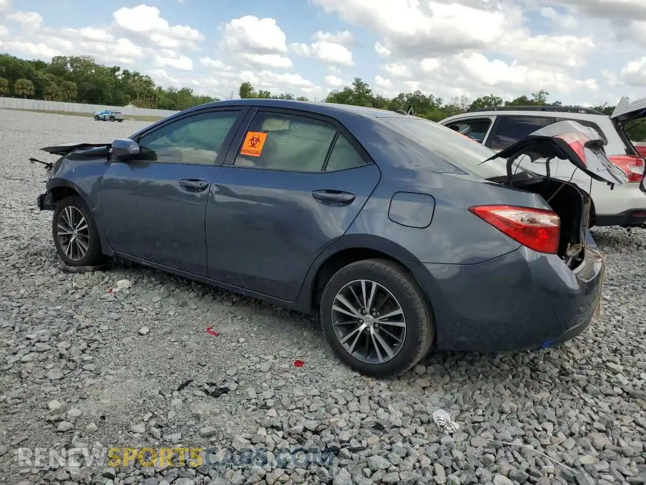 2 Photograph of a damaged car 5YFBURHE2KP916219 TOYOTA COROLLA 2019