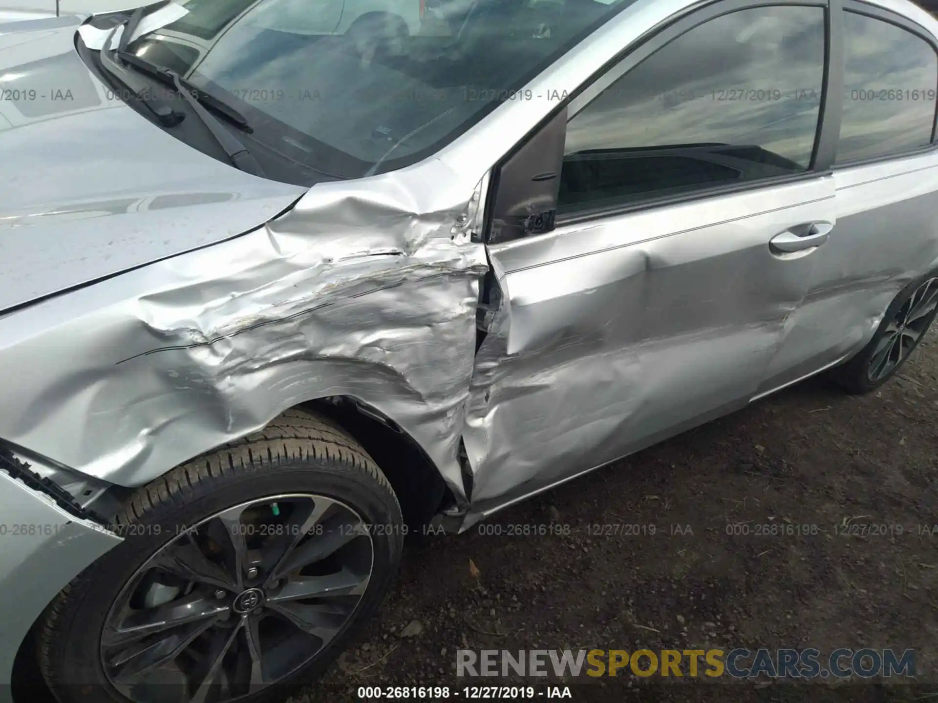 6 Photograph of a damaged car 5YFBURHE2KP916513 TOYOTA COROLLA 2019