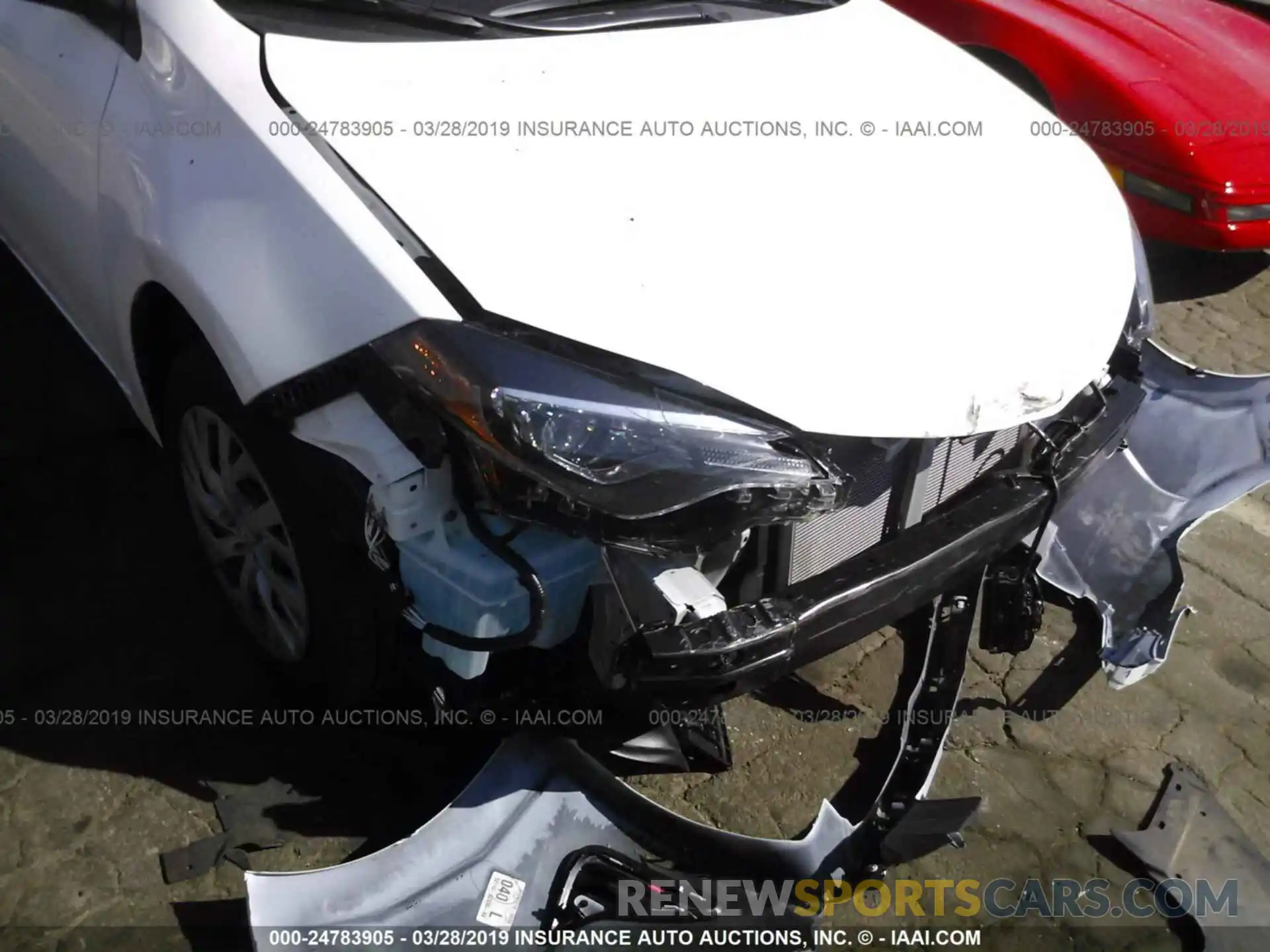 6 Photograph of a damaged car 5YFBURHE2KP930718 TOYOTA COROLLA 2019