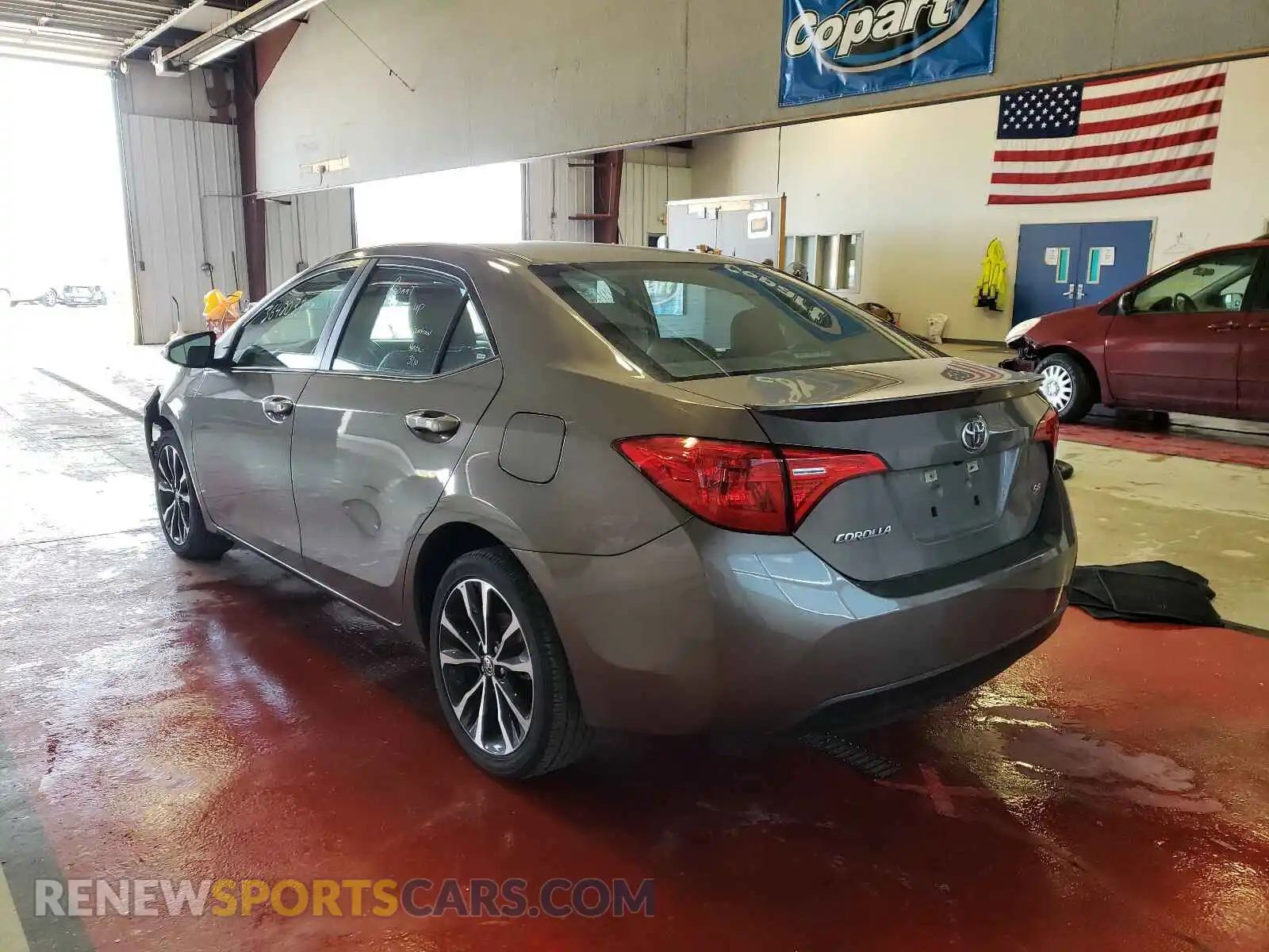 3 Photograph of a damaged car 5YFBURHE2KP934333 TOYOTA COROLLA 2019