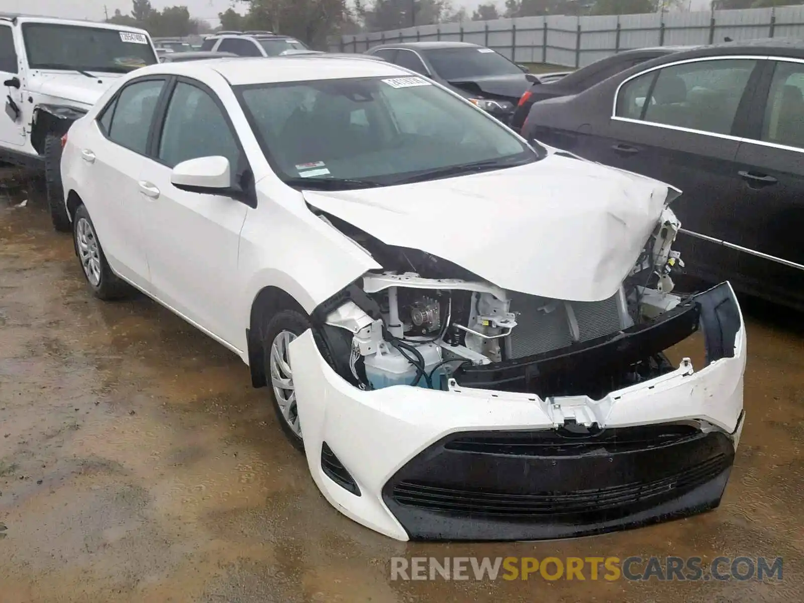 1 Photograph of a damaged car 5YFBURHE3KP866155 TOYOTA COROLLA 2019