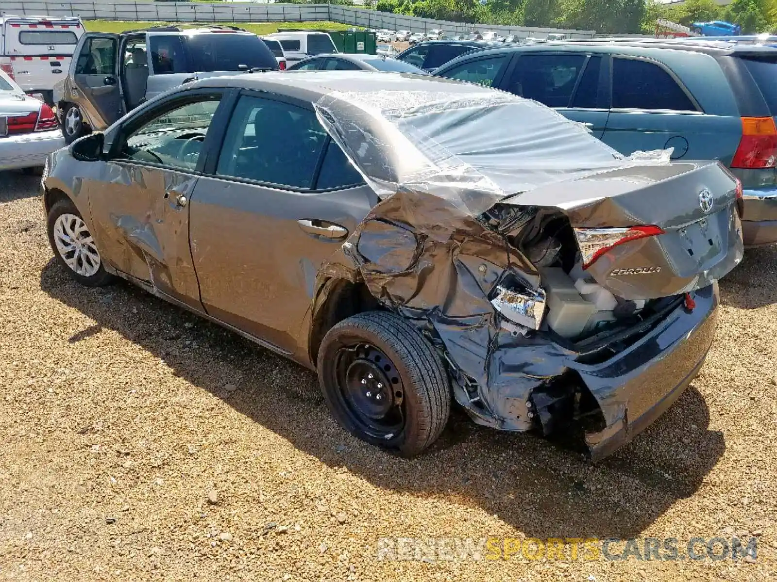 9 Photograph of a damaged car 5YFBURHE3KP873753 TOYOTA COROLLA 2019