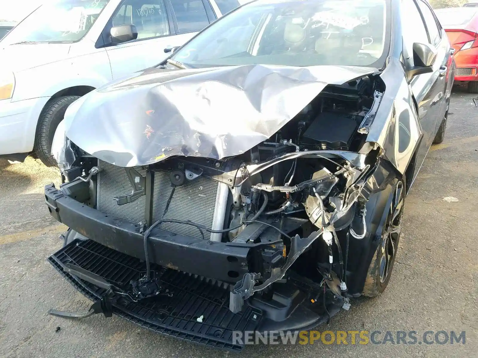 9 Photograph of a damaged car 5YFBURHE3KP904970 TOYOTA COROLLA 2019
