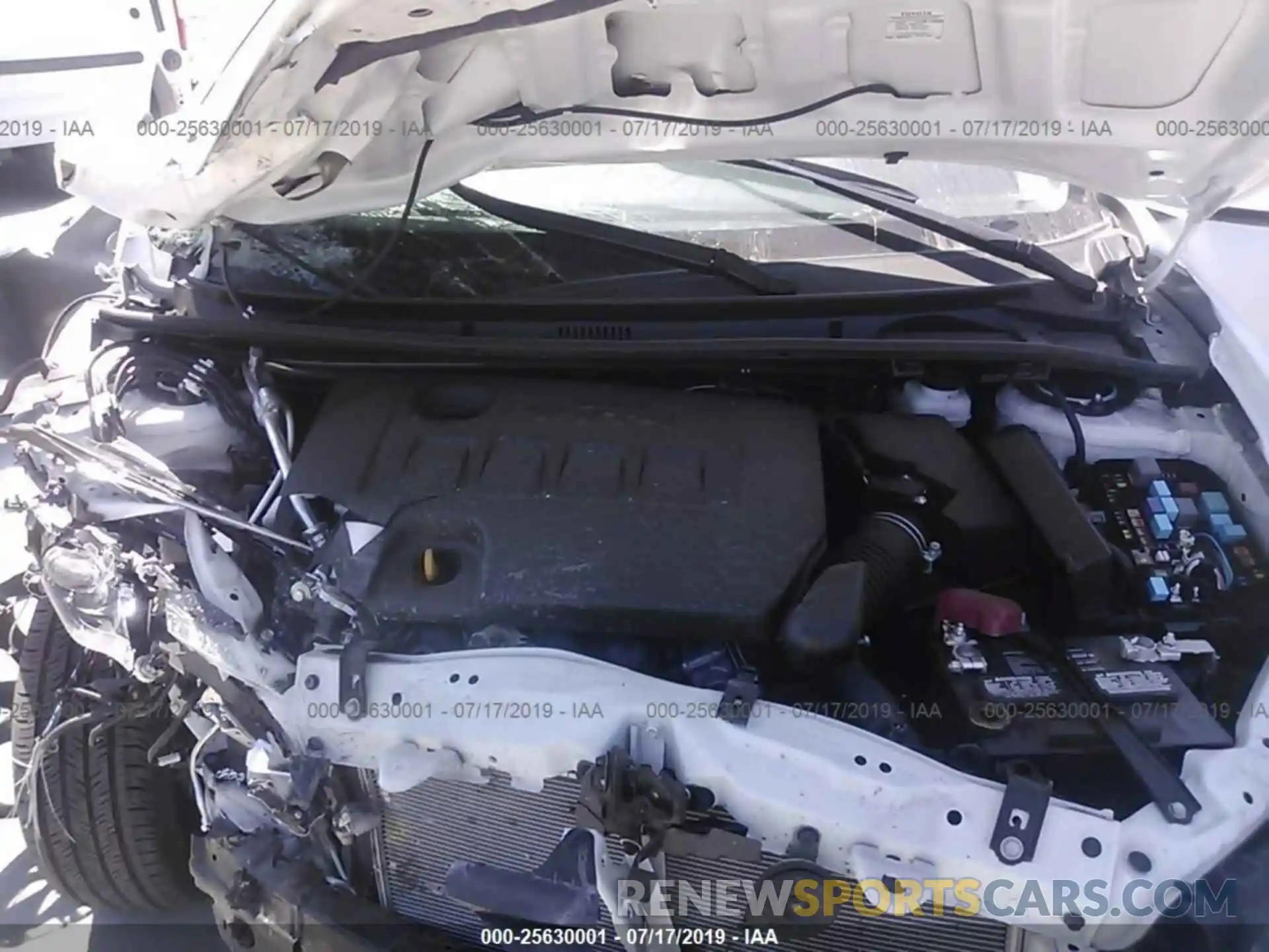 10 Photograph of a damaged car 5YFBURHE3KP932736 TOYOTA COROLLA 2019