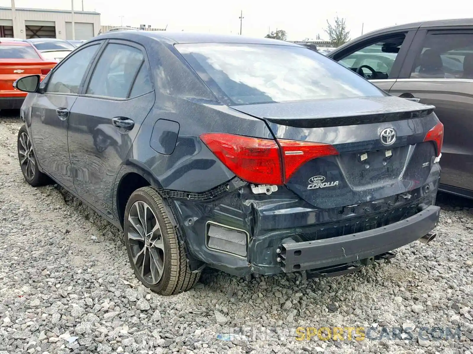 3 Photograph of a damaged car 5YFBURHE3KP940917 TOYOTA COROLLA 2019