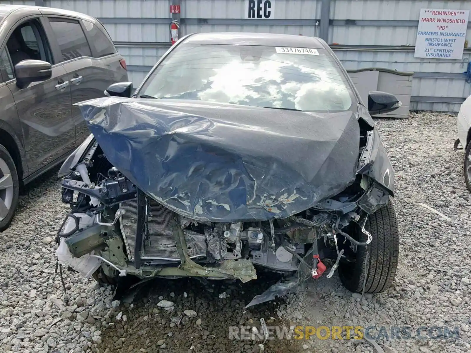 9 Photograph of a damaged car 5YFBURHE3KP940917 TOYOTA COROLLA 2019