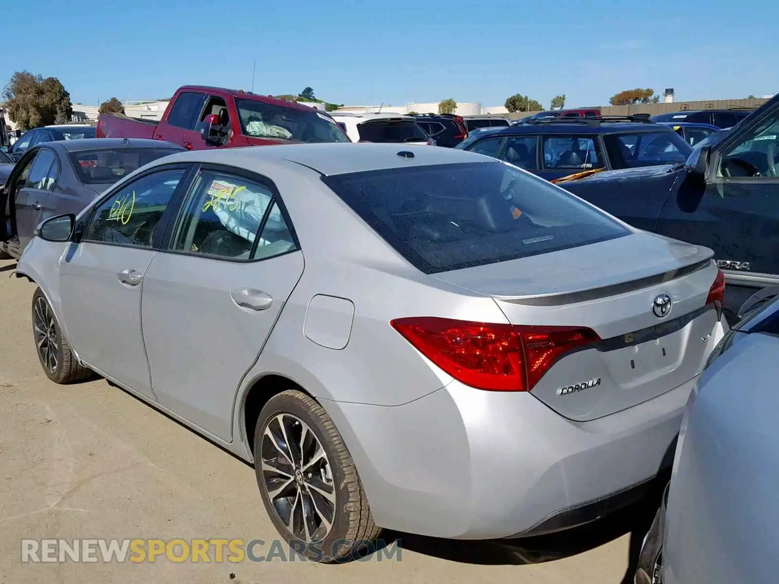 3 Photograph of a damaged car 5YFBURHE4KP857979 TOYOTA COROLLA 2019