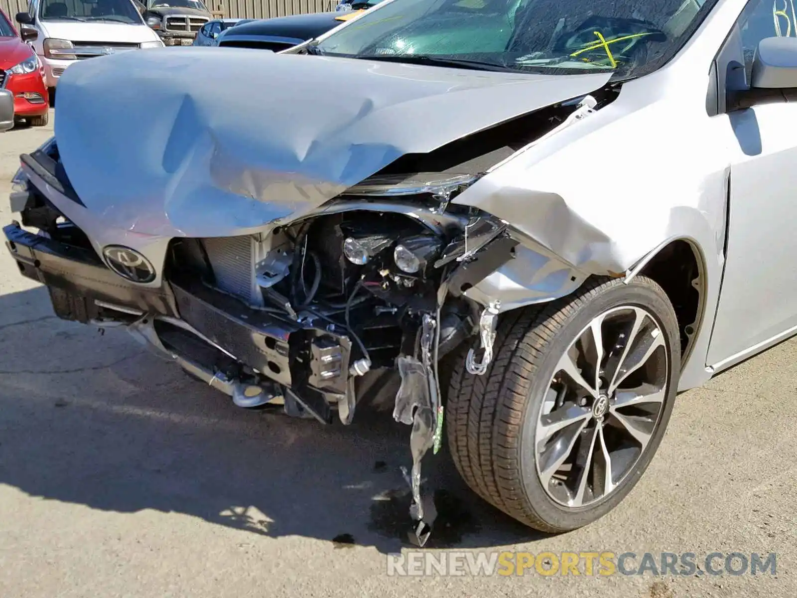 9 Photograph of a damaged car 5YFBURHE4KP857979 TOYOTA COROLLA 2019