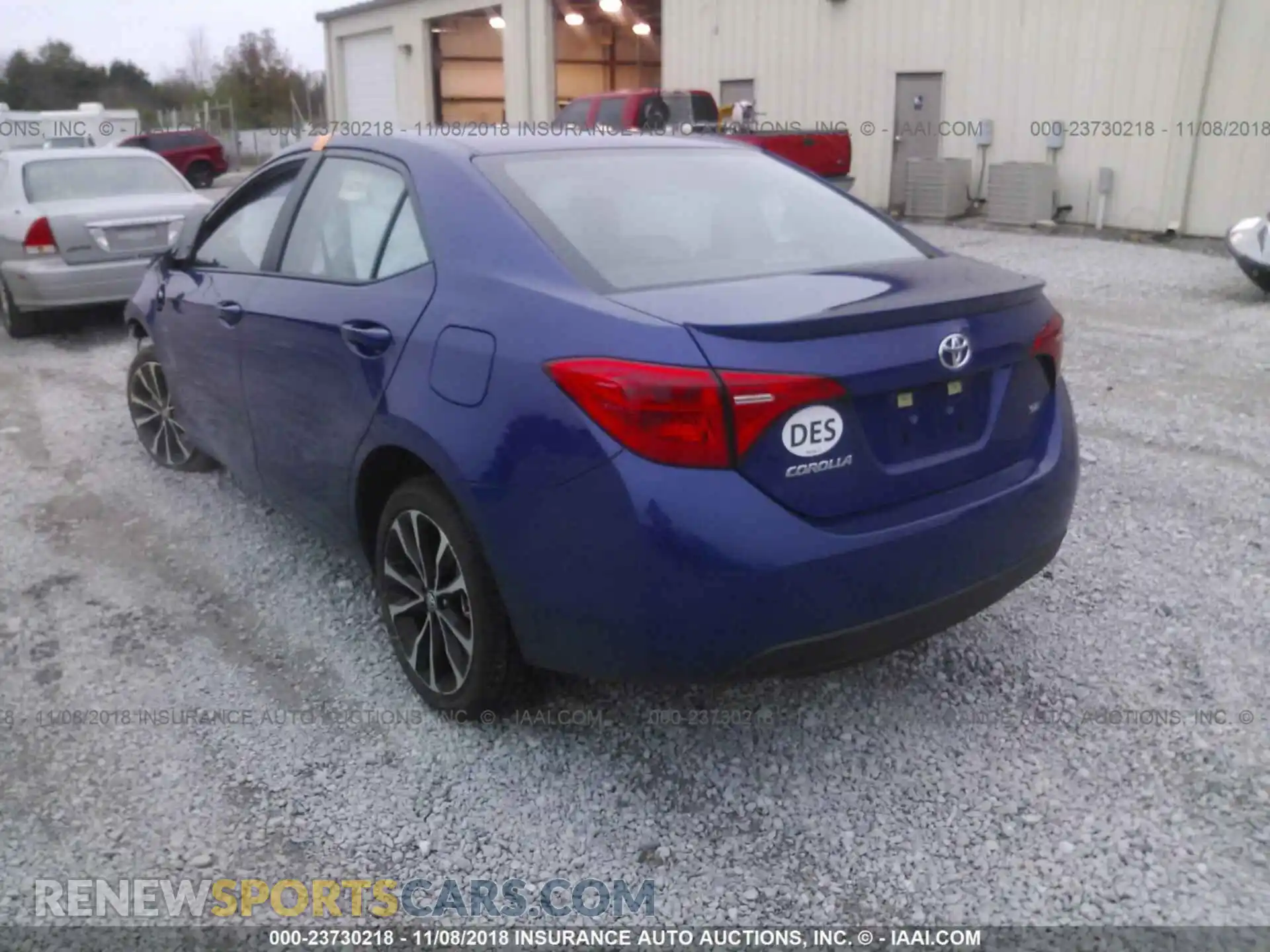 3 Photograph of a damaged car 5YFBURHE4KP858405 Toyota Corolla 2019