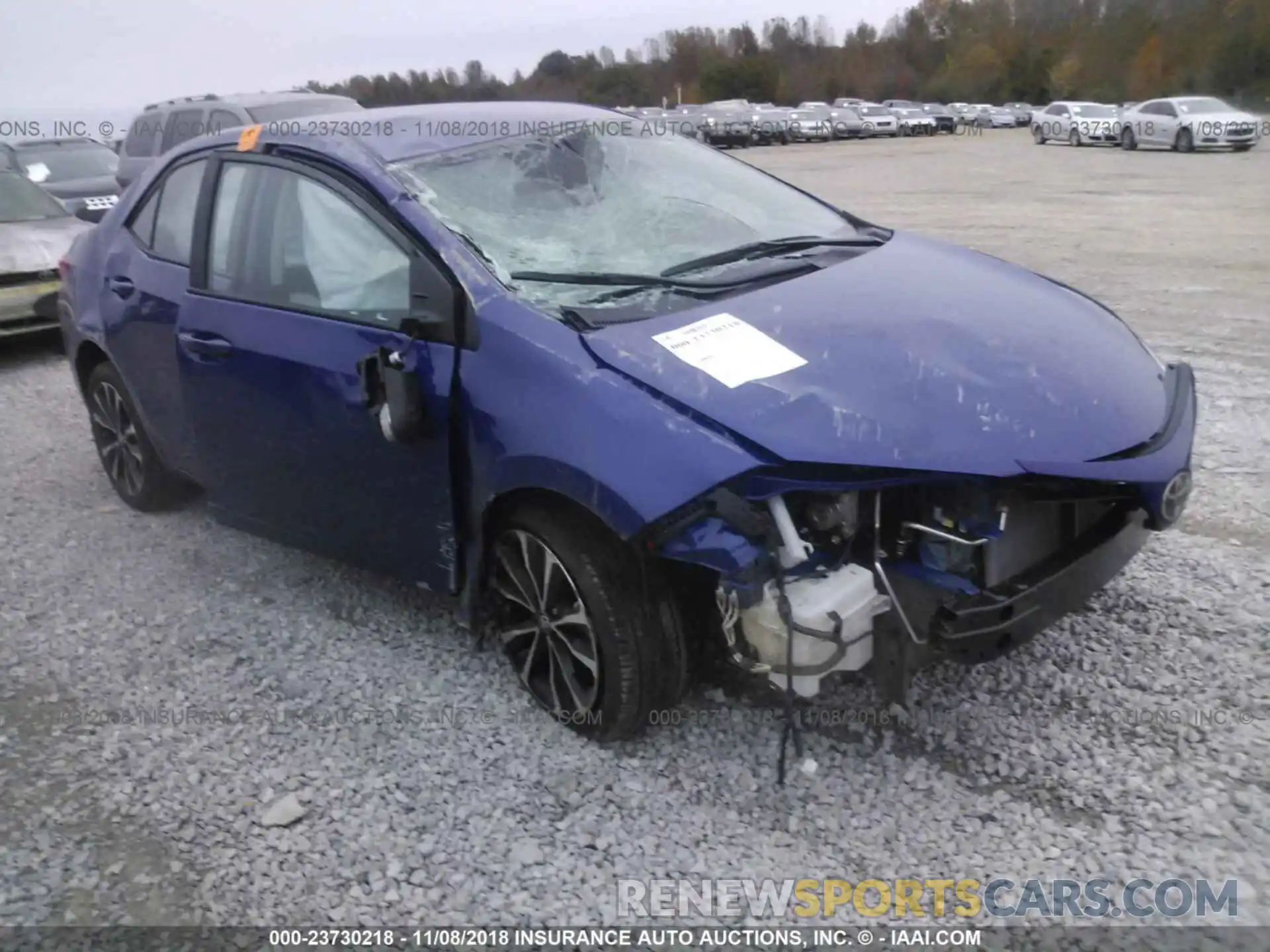 6 Photograph of a damaged car 5YFBURHE4KP858405 Toyota Corolla 2019