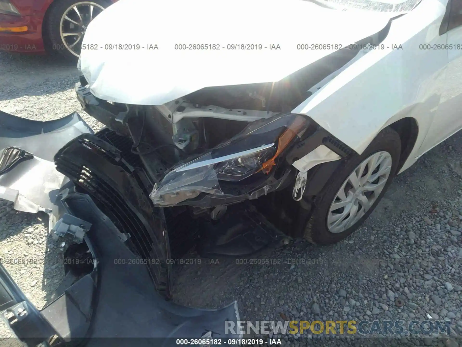 6 Photograph of a damaged car 5YFBURHE4KP859523 TOYOTA COROLLA 2019