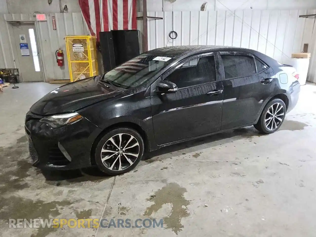 1 Photograph of a damaged car 5YFBURHE4KP862664 TOYOTA COROLLA 2019
