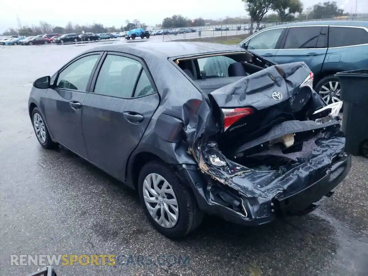 3 Photograph of a damaged car 5YFBURHE4KP865077 TOYOTA COROLLA 2019