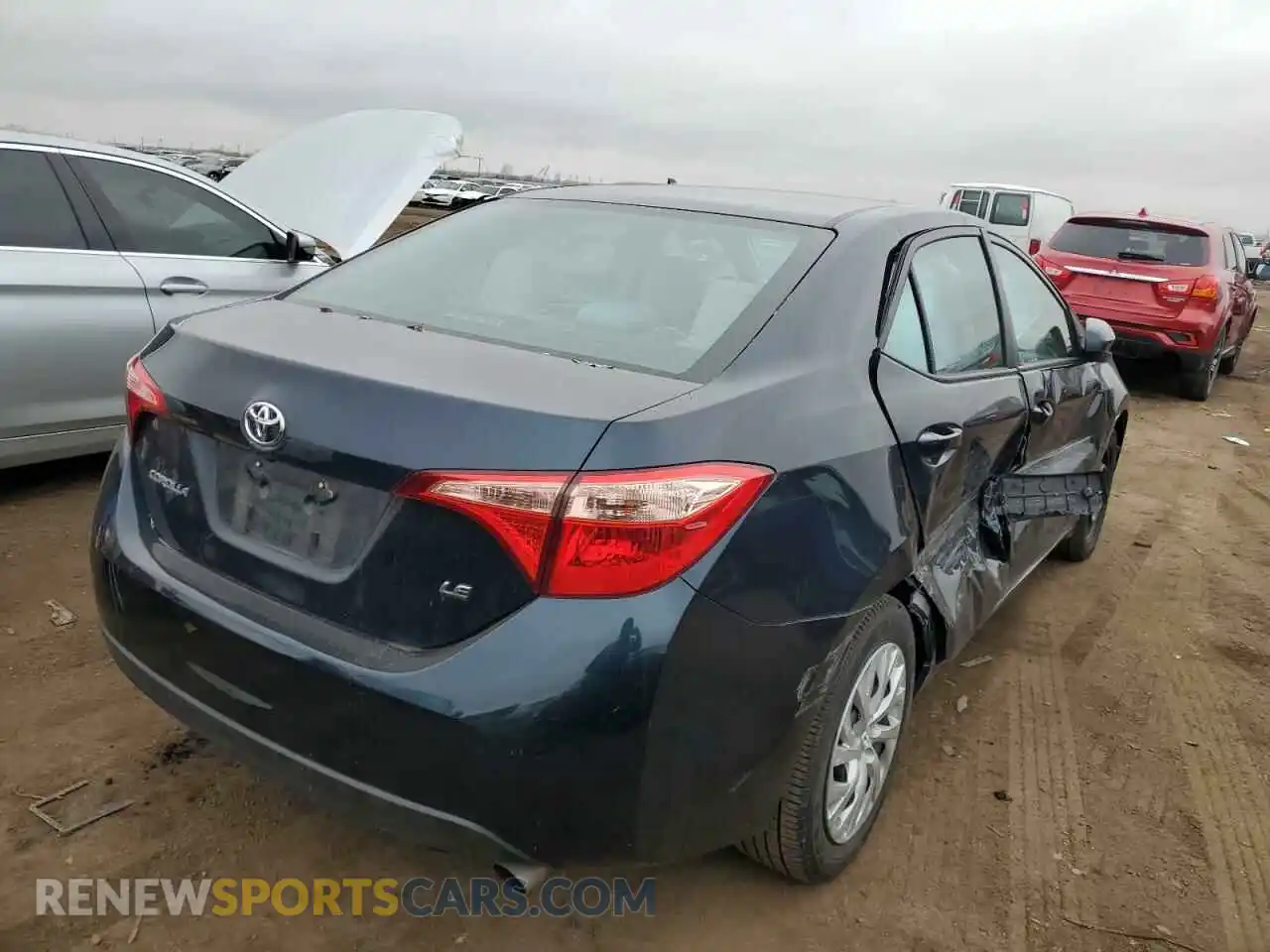 3 Photograph of a damaged car 5YFBURHE4KP870862 TOYOTA COROLLA 2019