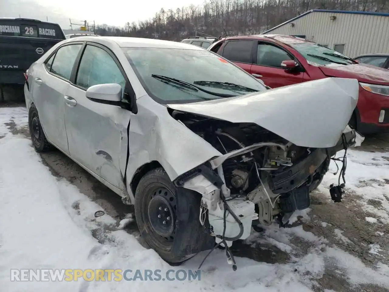 1 Photograph of a damaged car 5YFBURHE4KP872725 TOYOTA COROLLA 2019