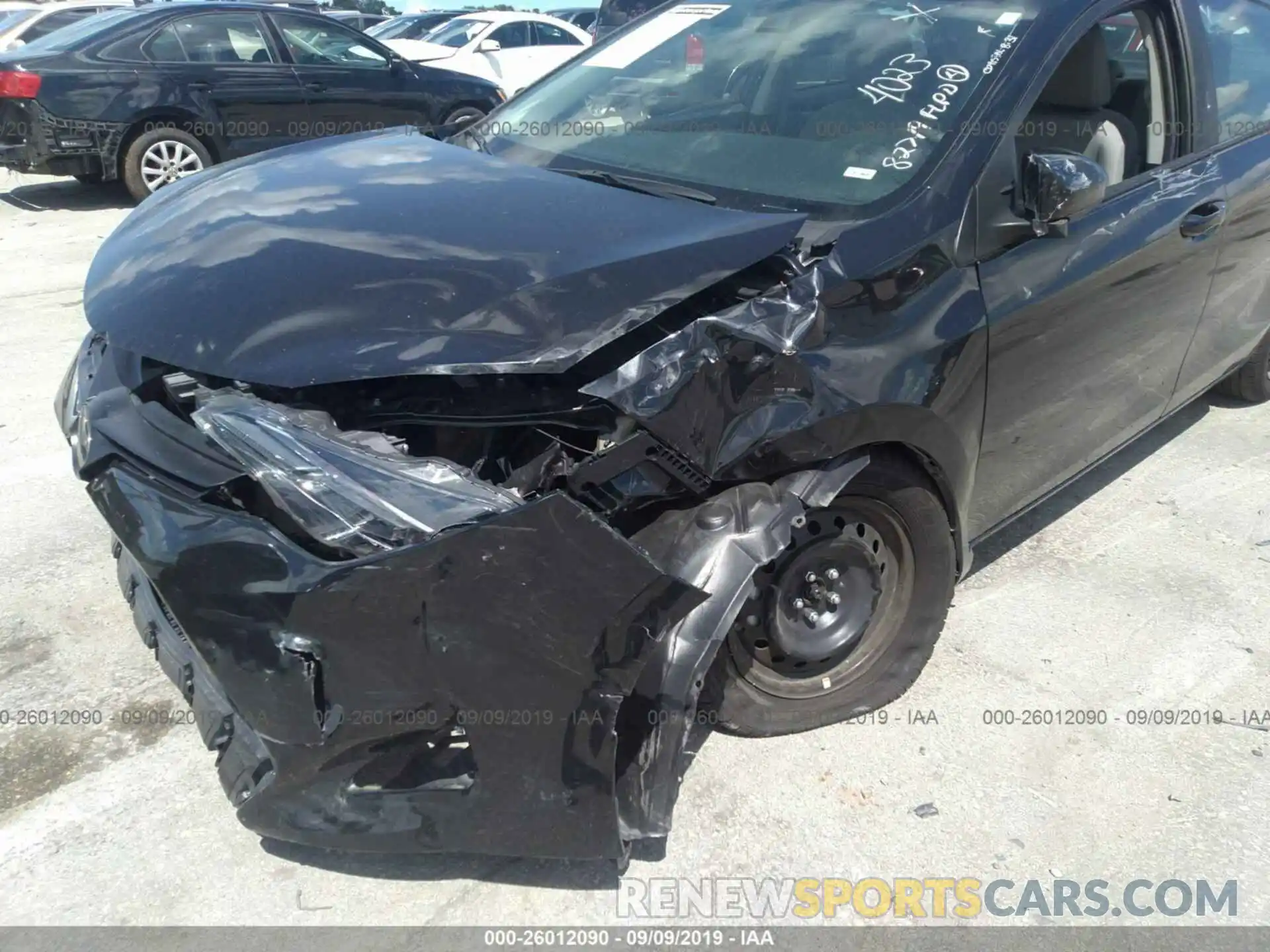 6 Photograph of a damaged car 5YFBURHE4KP874023 TOYOTA COROLLA 2019