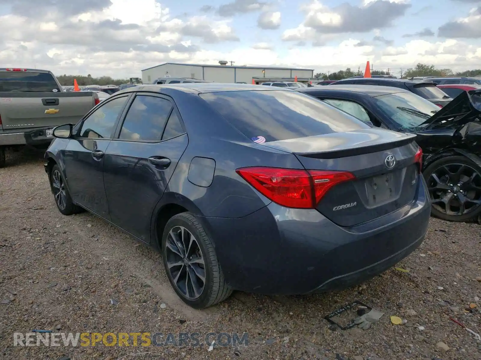 3 Photograph of a damaged car 5YFBURHE4KP875558 TOYOTA COROLLA 2019