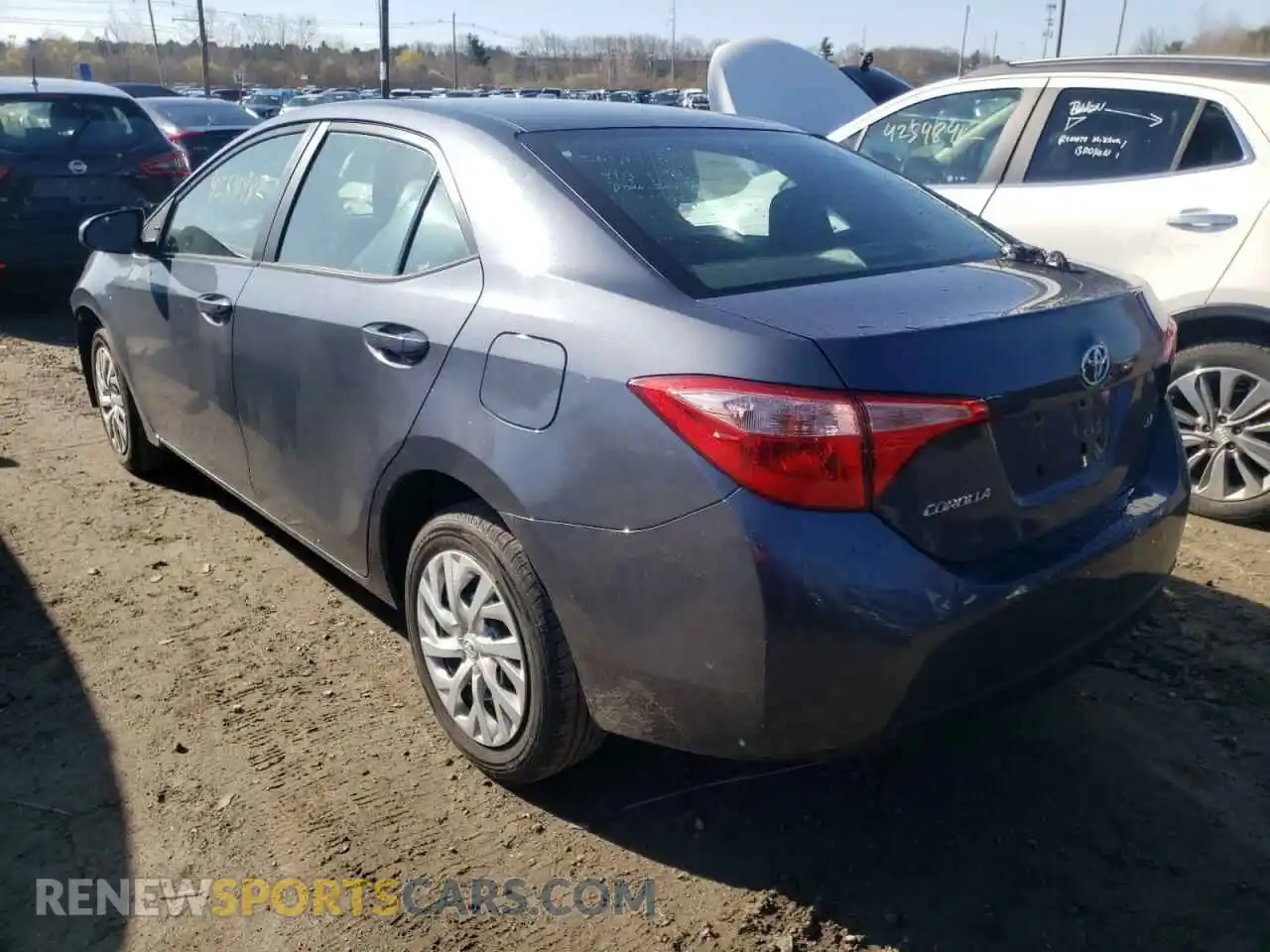 3 Photograph of a damaged car 5YFBURHE4KP886866 TOYOTA COROLLA 2019