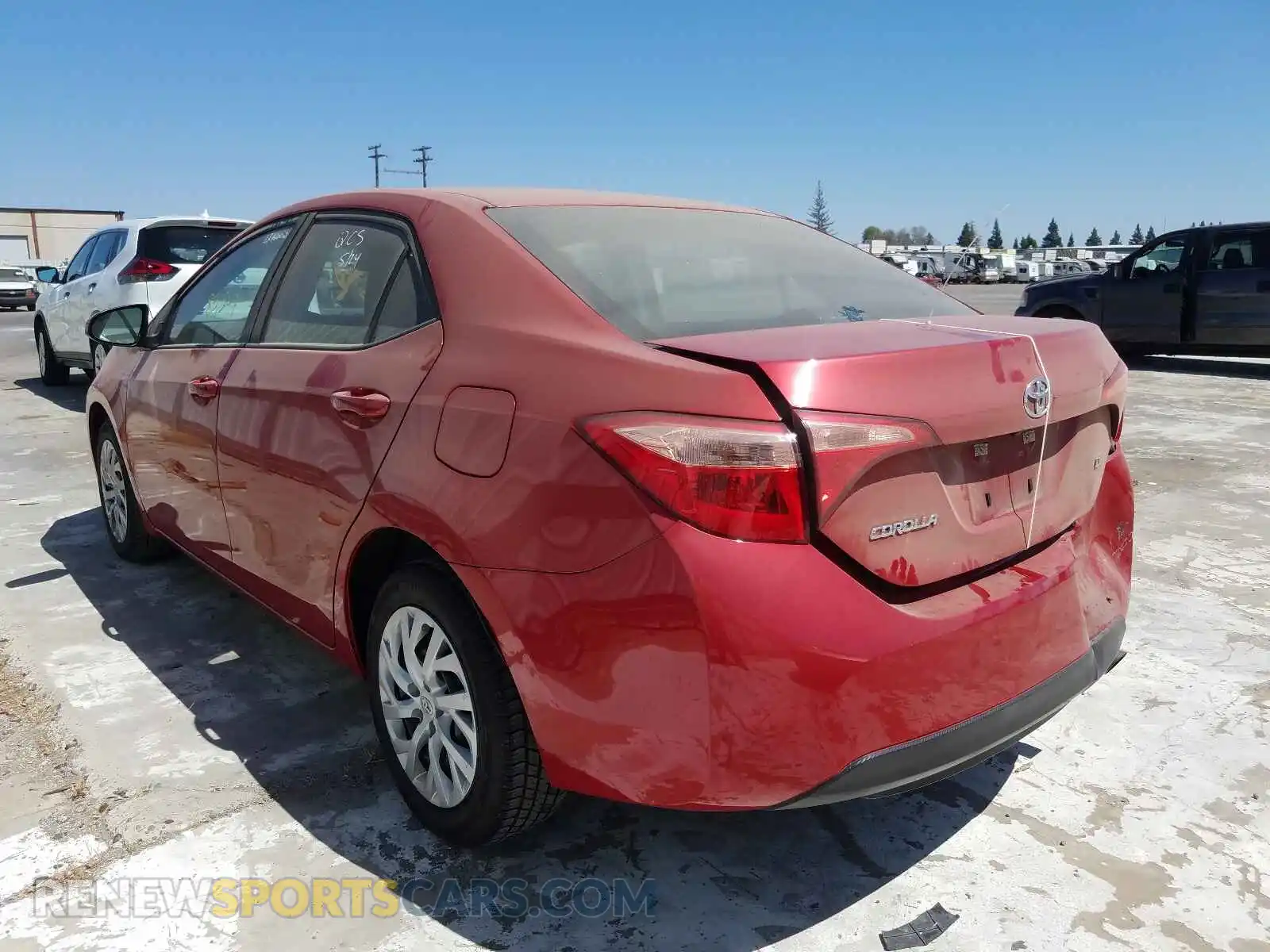 3 Photograph of a damaged car 5YFBURHE4KP889749 TOYOTA COROLLA 2019