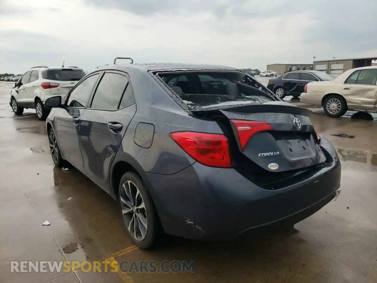 3 Photograph of a damaged car 5YFBURHE4KP894059 TOYOTA COROLLA 2019