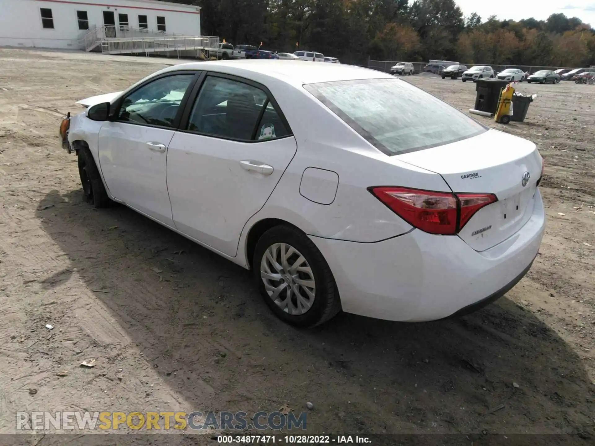 3 Photograph of a damaged car 5YFBURHE4KP895860 TOYOTA COROLLA 2019