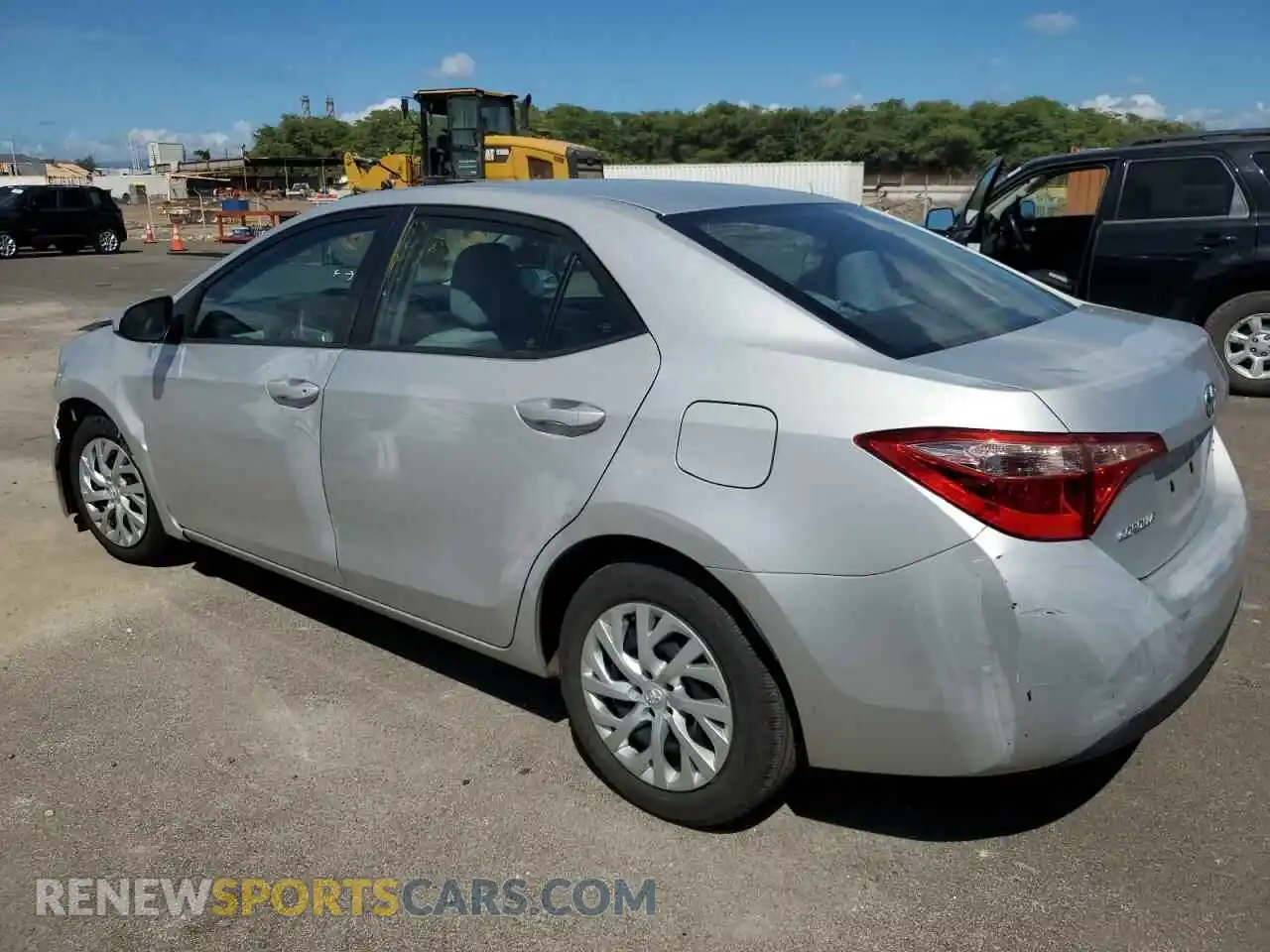 2 Photograph of a damaged car 5YFBURHE4KP899150 TOYOTA COROLLA 2019