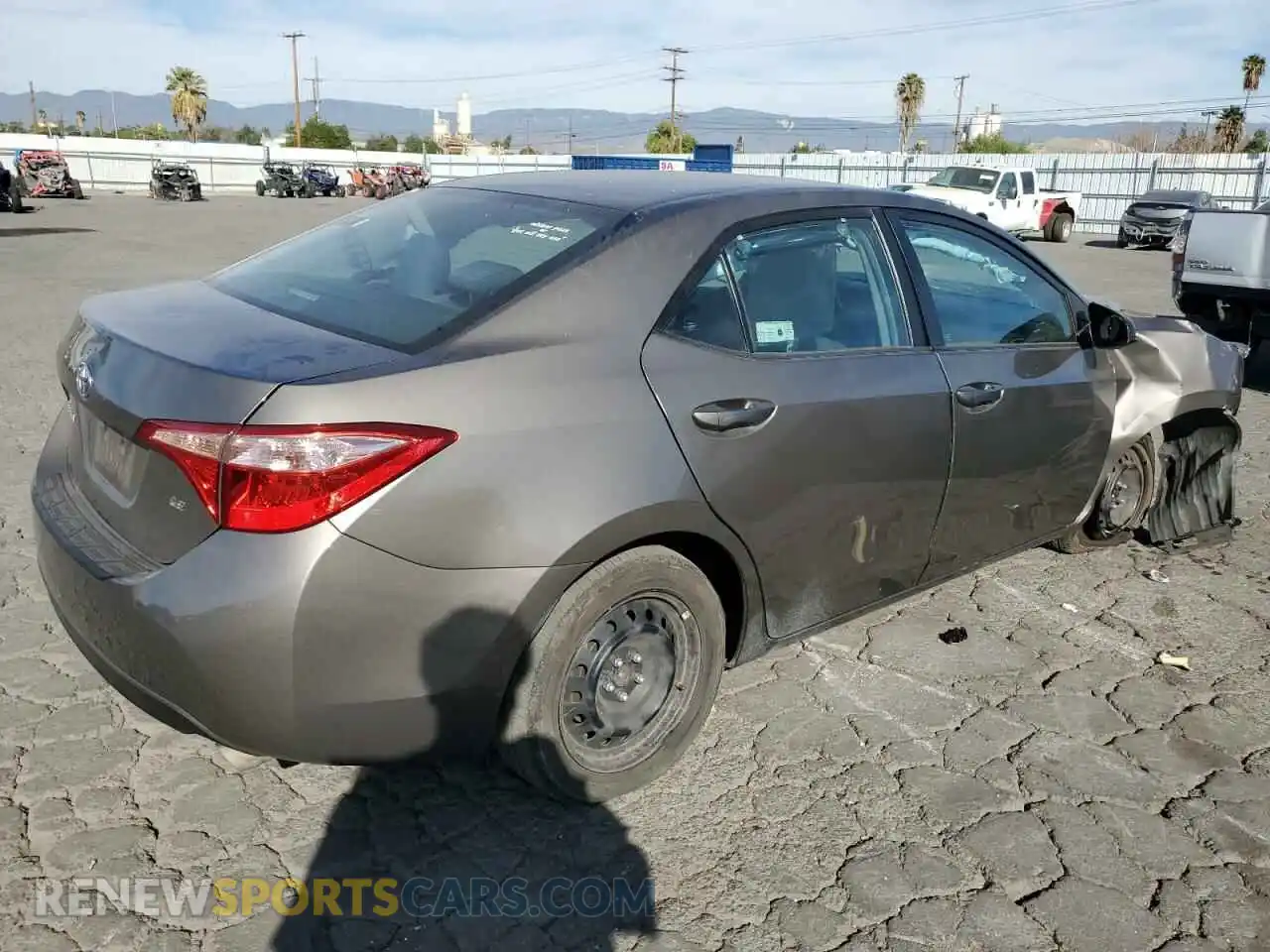 3 Photograph of a damaged car 5YFBURHE4KP900734 TOYOTA COROLLA 2019