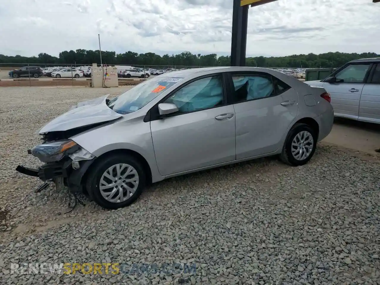 1 Photograph of a damaged car 5YFBURHE4KP903634 TOYOTA COROLLA 2019