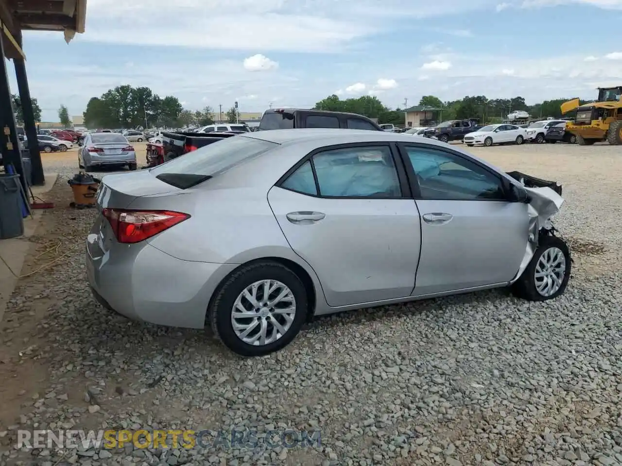 3 Photograph of a damaged car 5YFBURHE4KP903634 TOYOTA COROLLA 2019