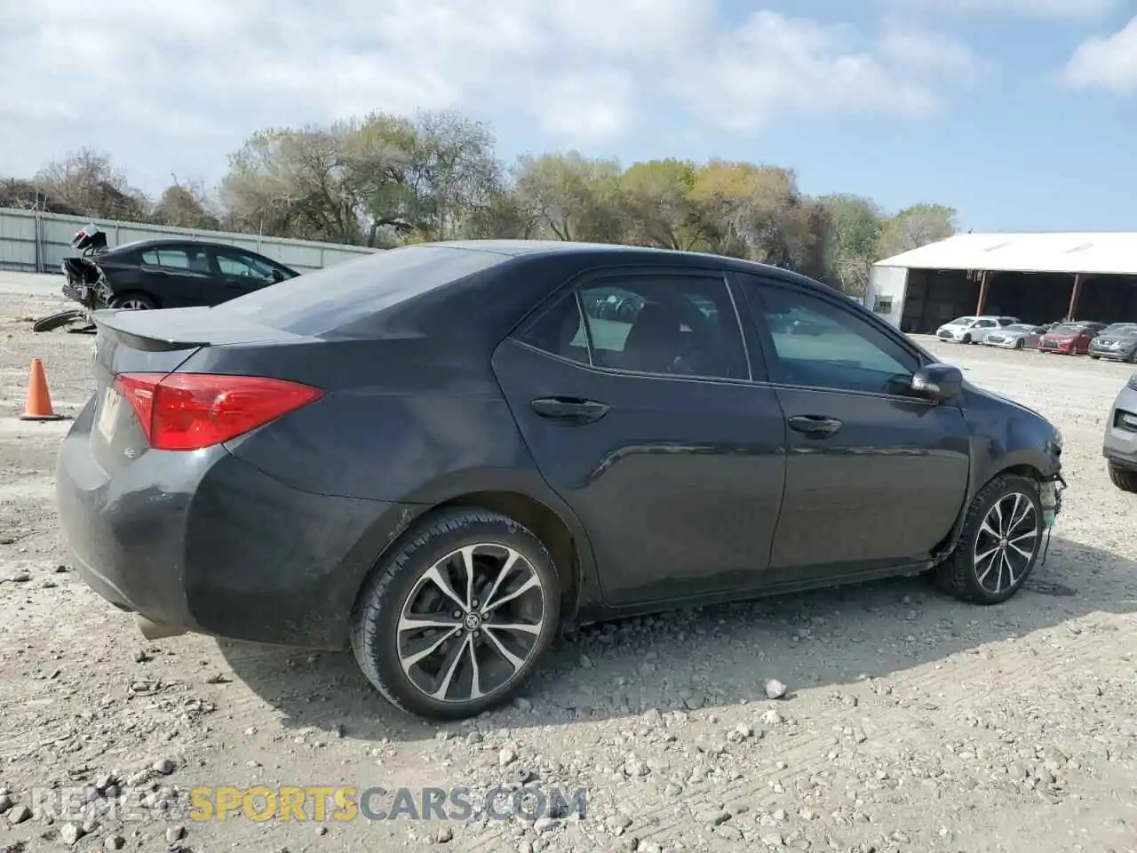 3 Photograph of a damaged car 5YFBURHE4KP912303 TOYOTA COROLLA 2019