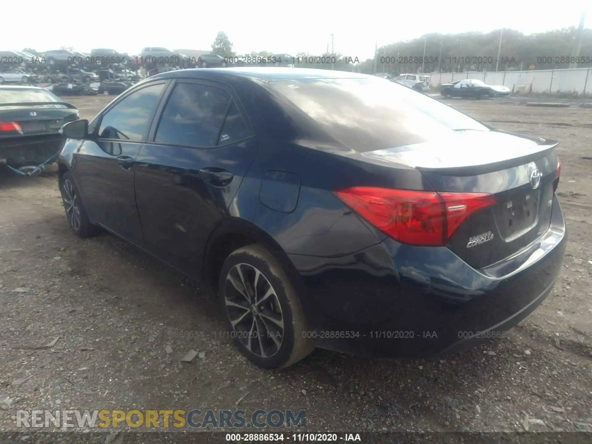 3 Photograph of a damaged car 5YFBURHE4KP919977 TOYOTA COROLLA 2019