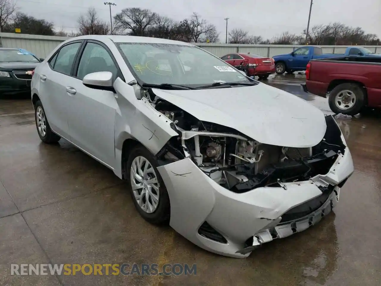 1 fotografías del automóvil dañado 5YFBURHE4KP921275 TOYOTA COROLLA 2019