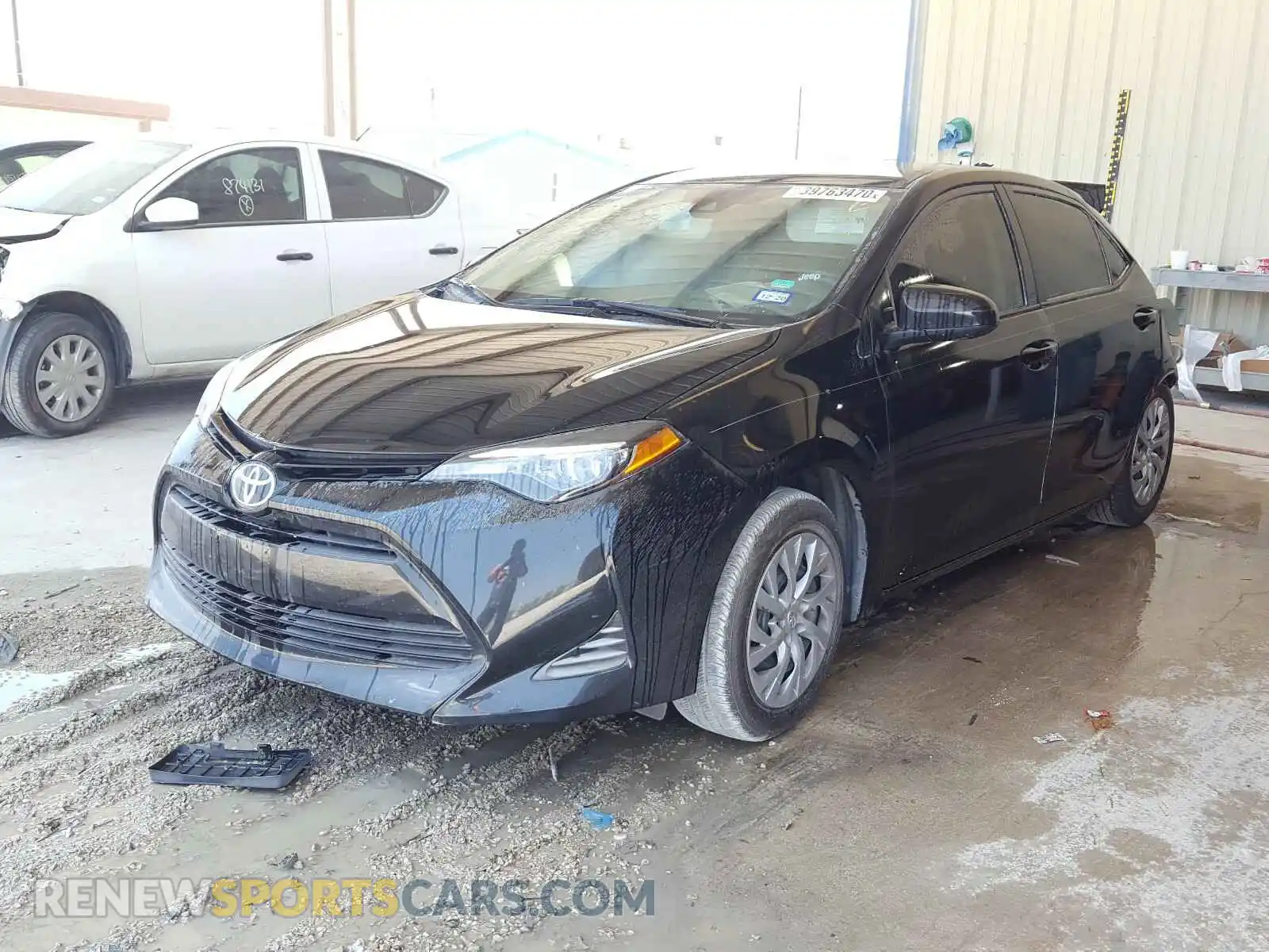2 Photograph of a damaged car 5YFBURHE4KP921325 TOYOTA COROLLA 2019