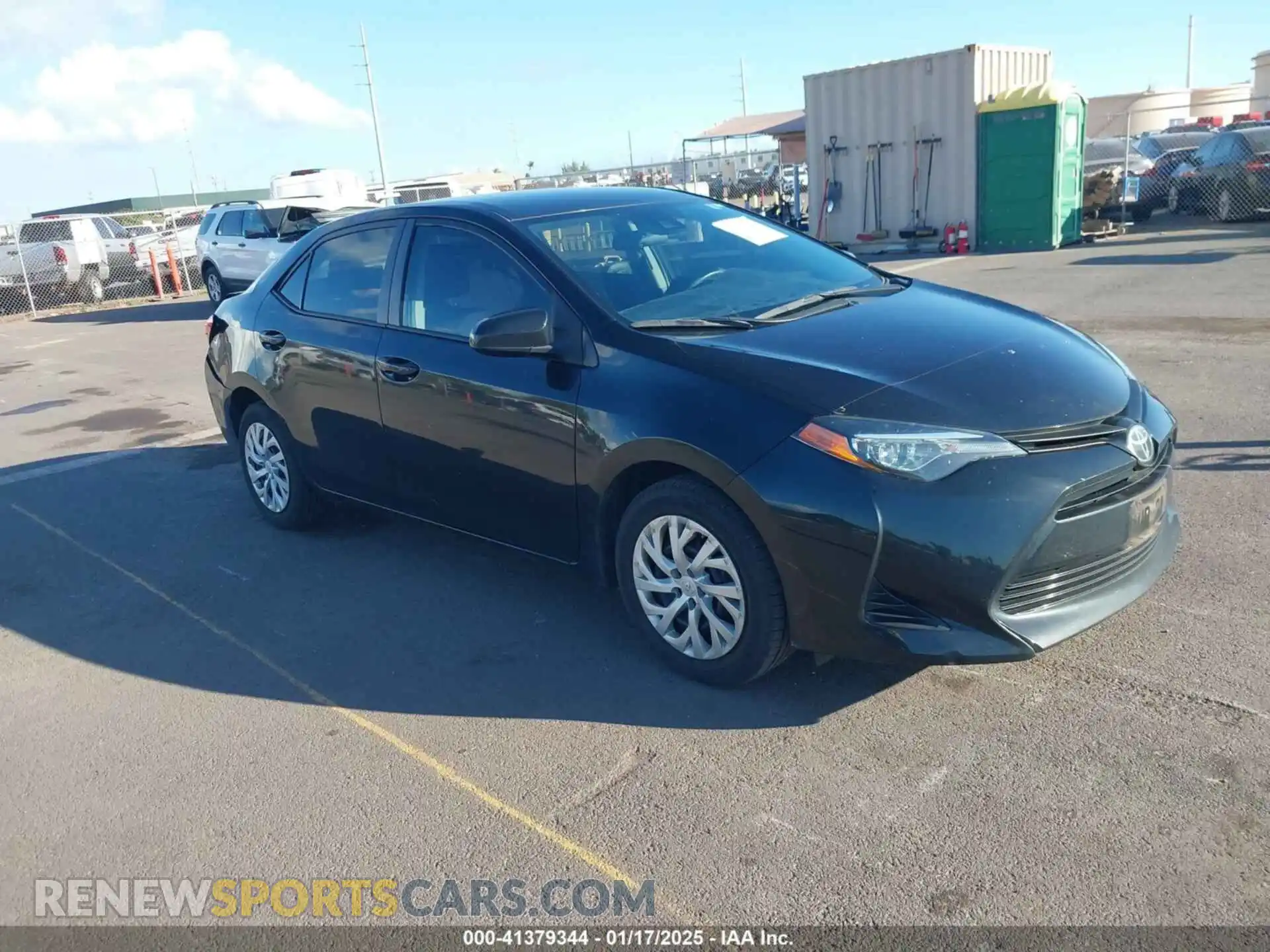 1 Photograph of a damaged car 5YFBURHE4KP926413 TOYOTA COROLLA 2019