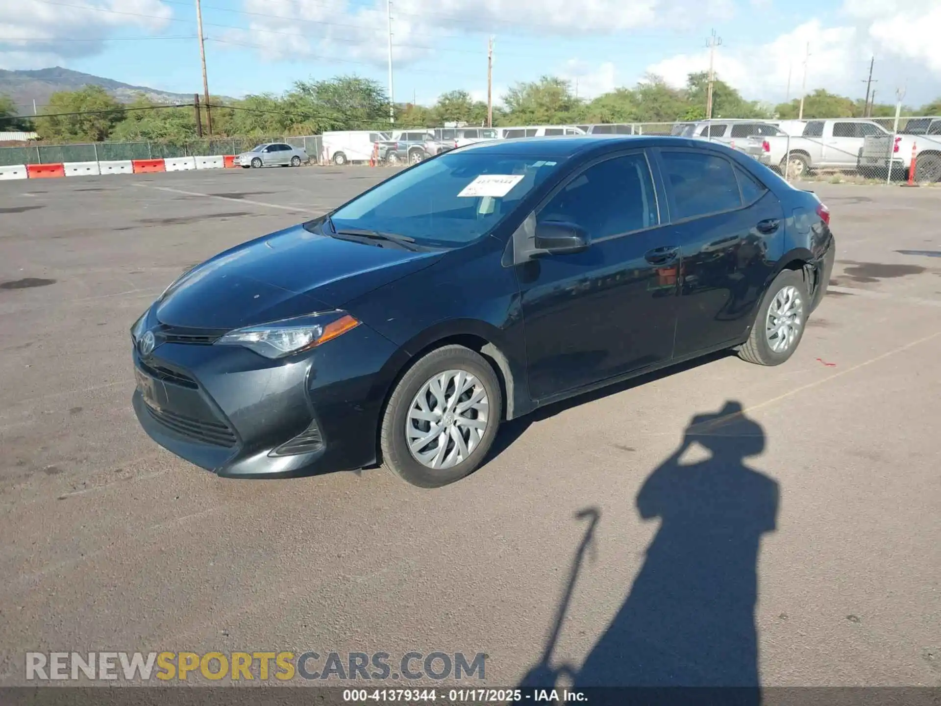 2 Photograph of a damaged car 5YFBURHE4KP926413 TOYOTA COROLLA 2019