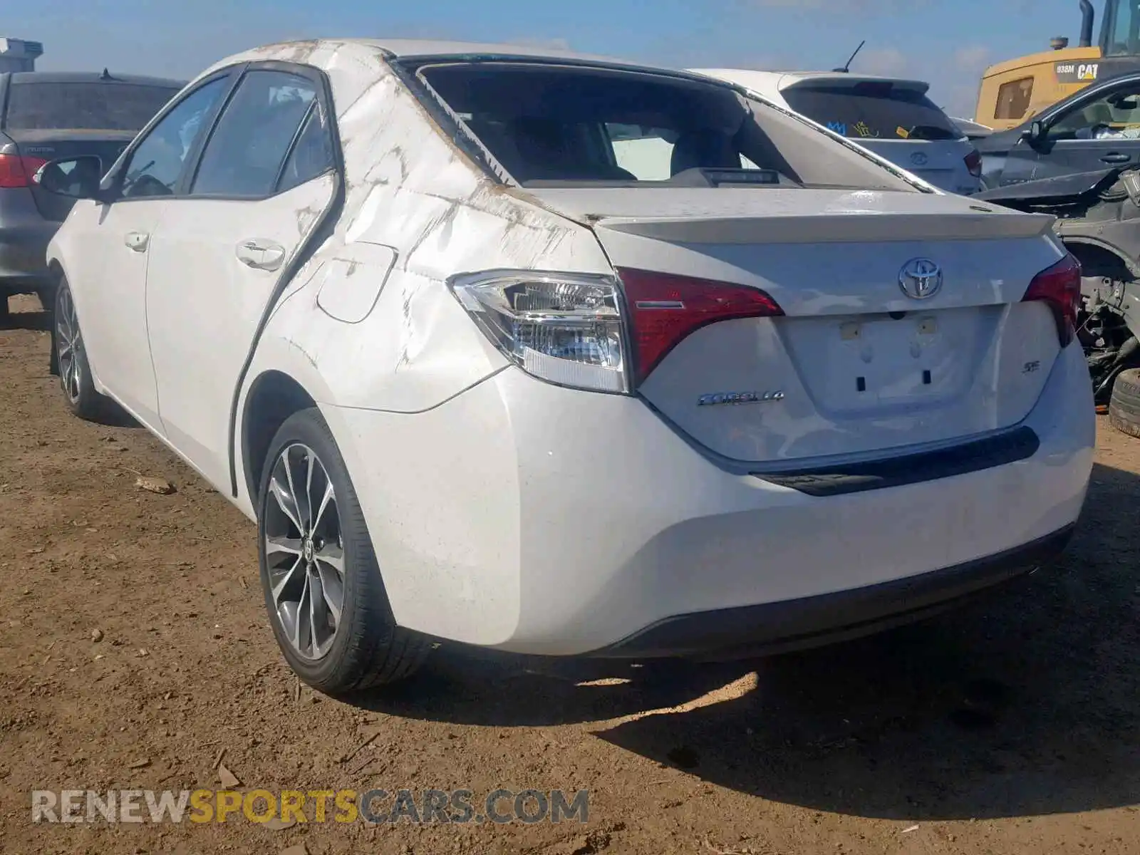 3 Photograph of a damaged car 5YFBURHE4KP927254 TOYOTA COROLLA 2019