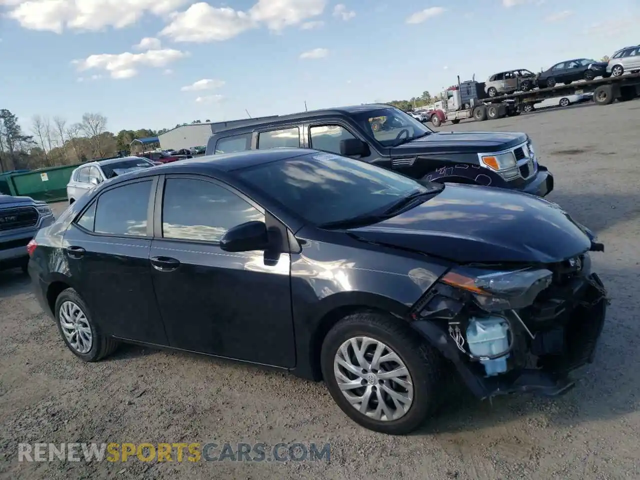 1 Photograph of a damaged car 5YFBURHE4KP930624 TOYOTA COROLLA 2019