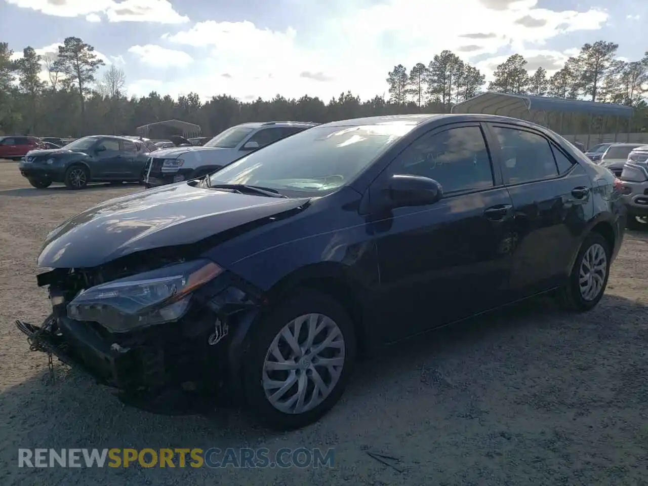 2 Photograph of a damaged car 5YFBURHE4KP930624 TOYOTA COROLLA 2019