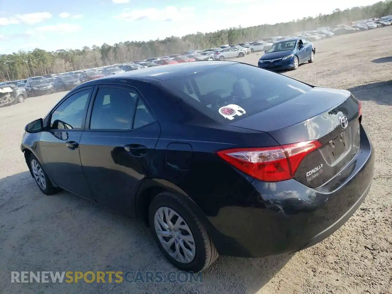 3 Photograph of a damaged car 5YFBURHE4KP930624 TOYOTA COROLLA 2019