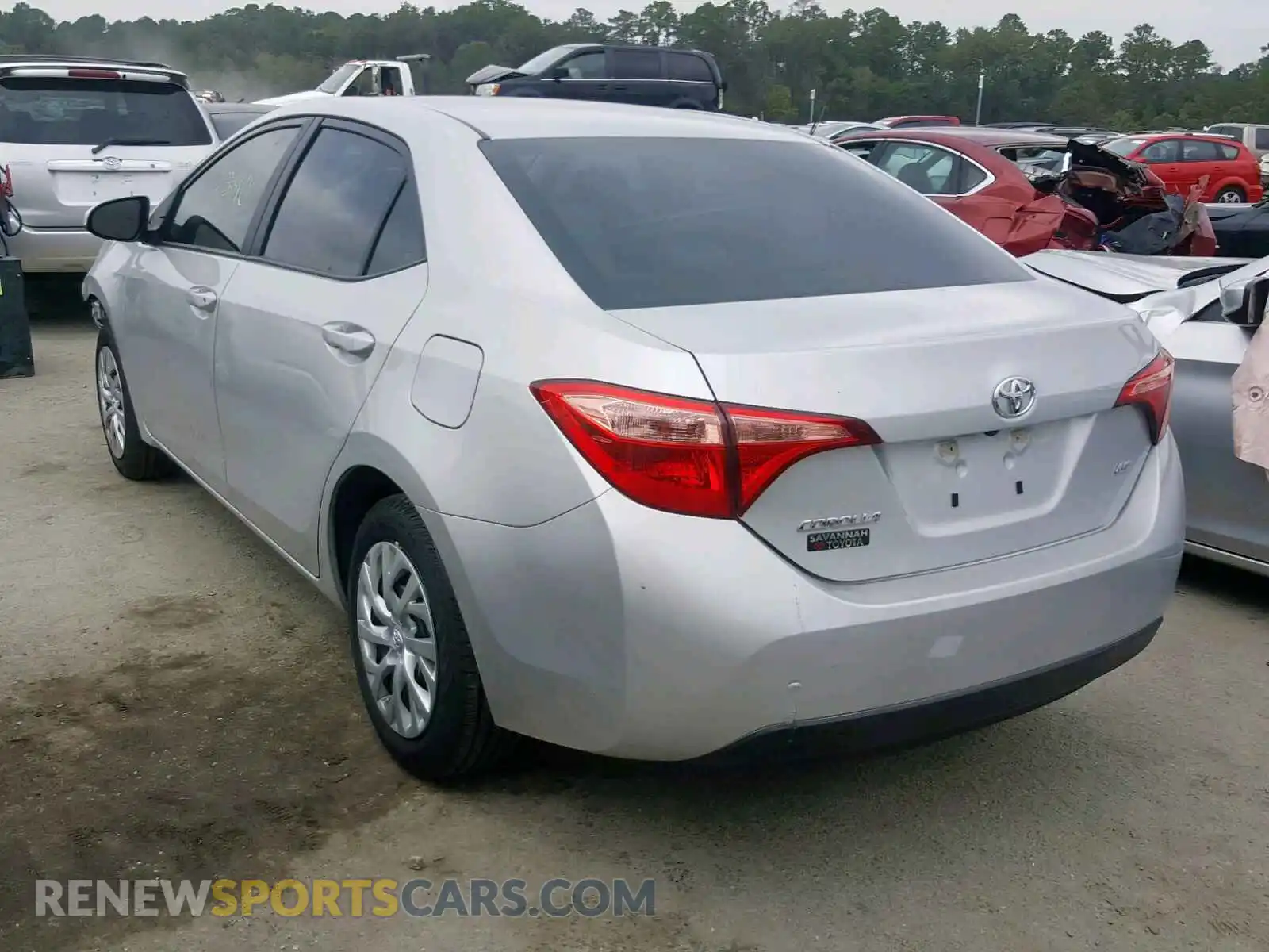 3 Photograph of a damaged car 5YFBURHE4KP931093 TOYOTA COROLLA 2019