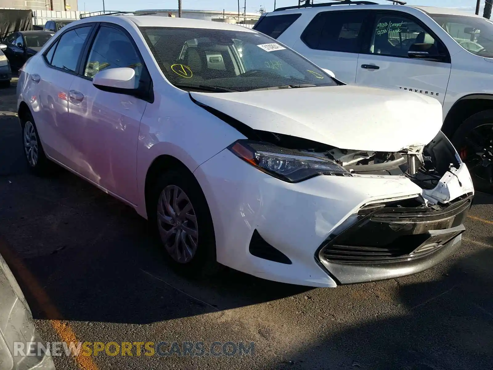 1 Photograph of a damaged car 5YFBURHE4KP933457 TOYOTA COROLLA 2019