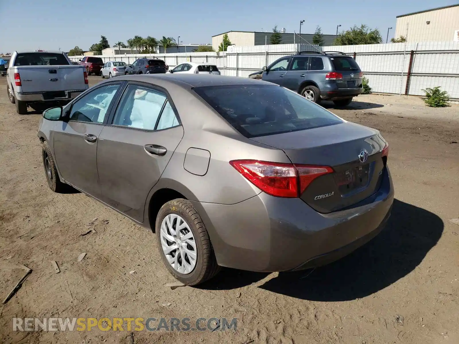 3 Photograph of a damaged car 5YFBURHE4KP934706 TOYOTA COROLLA 2019