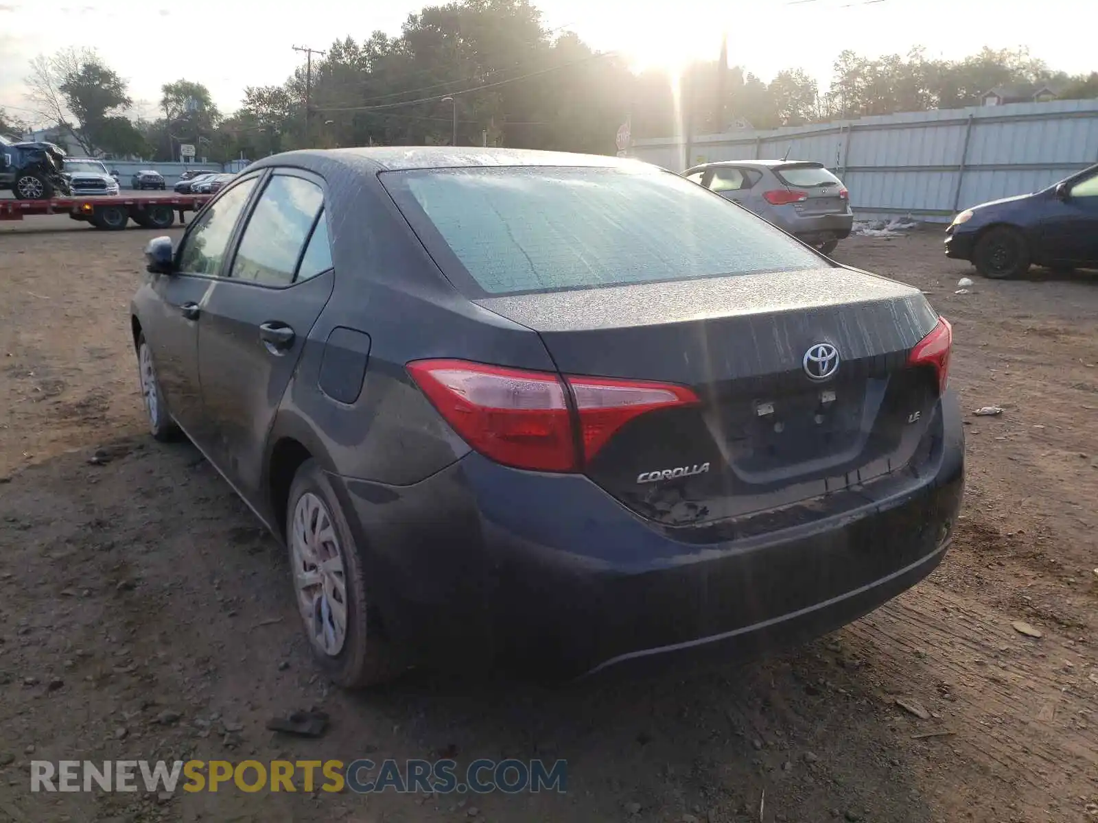 3 Photograph of a damaged car 5YFBURHE4KP935029 TOYOTA COROLLA 2019