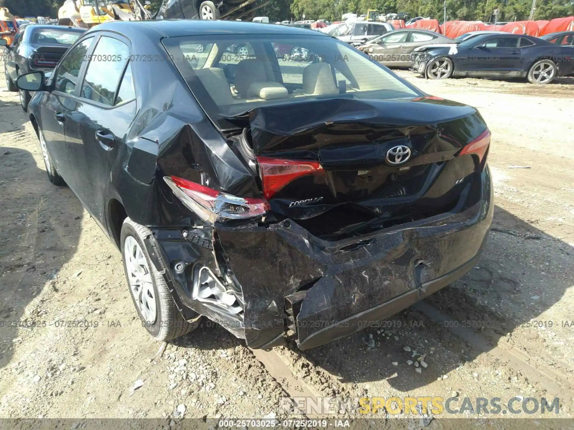 6 Photograph of a damaged car 5YFBURHE4KP935273 TOYOTA COROLLA 2019