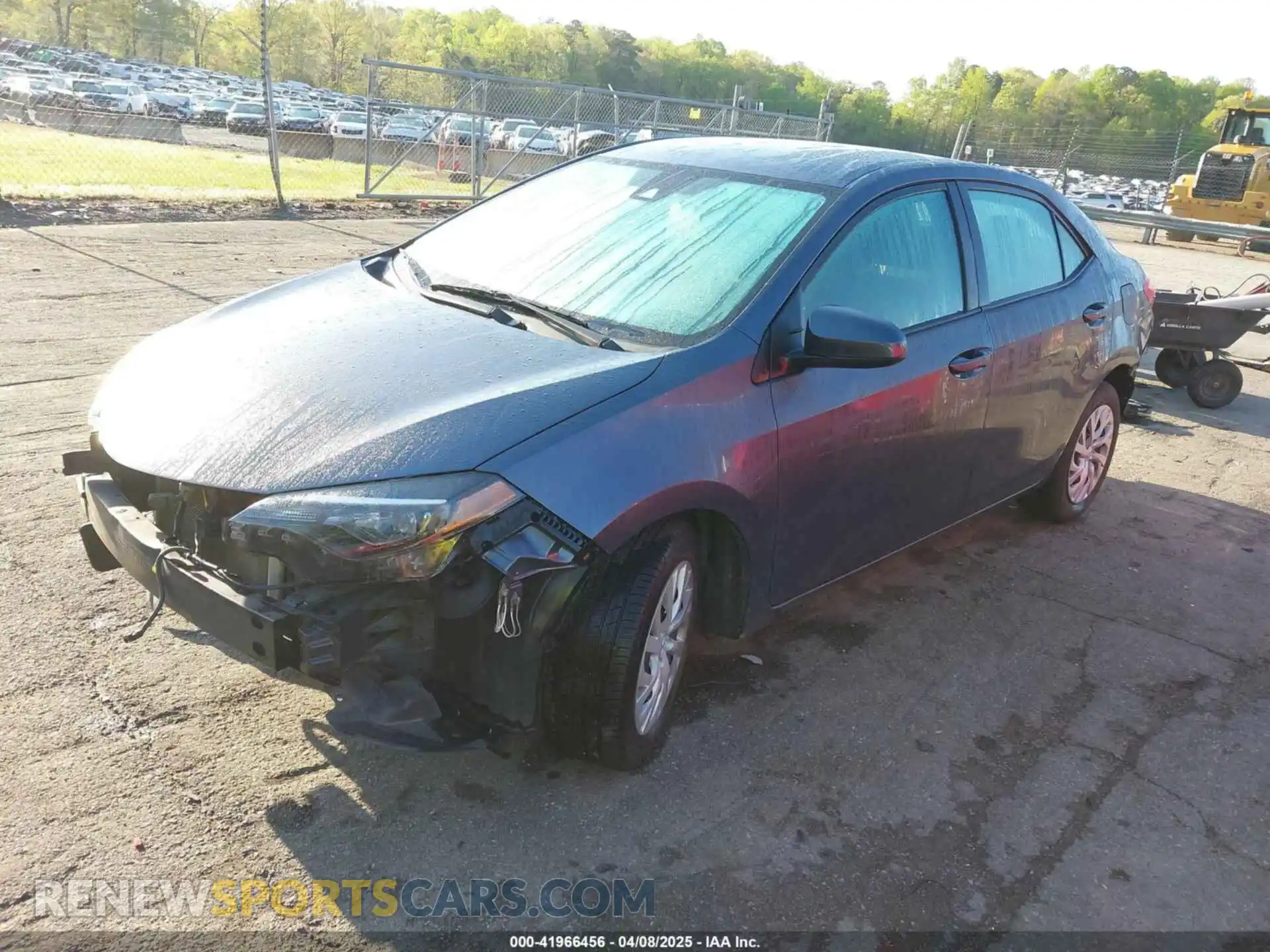 2 Photograph of a damaged car 5YFBURHE4KP938142 TOYOTA COROLLA 2019