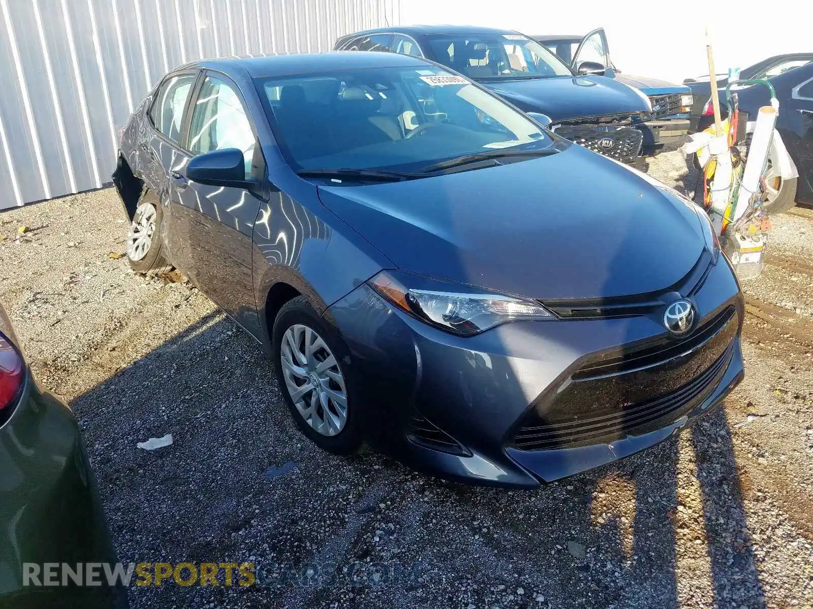 1 Photograph of a damaged car 5YFBURHE4KP938271 TOYOTA COROLLA 2019