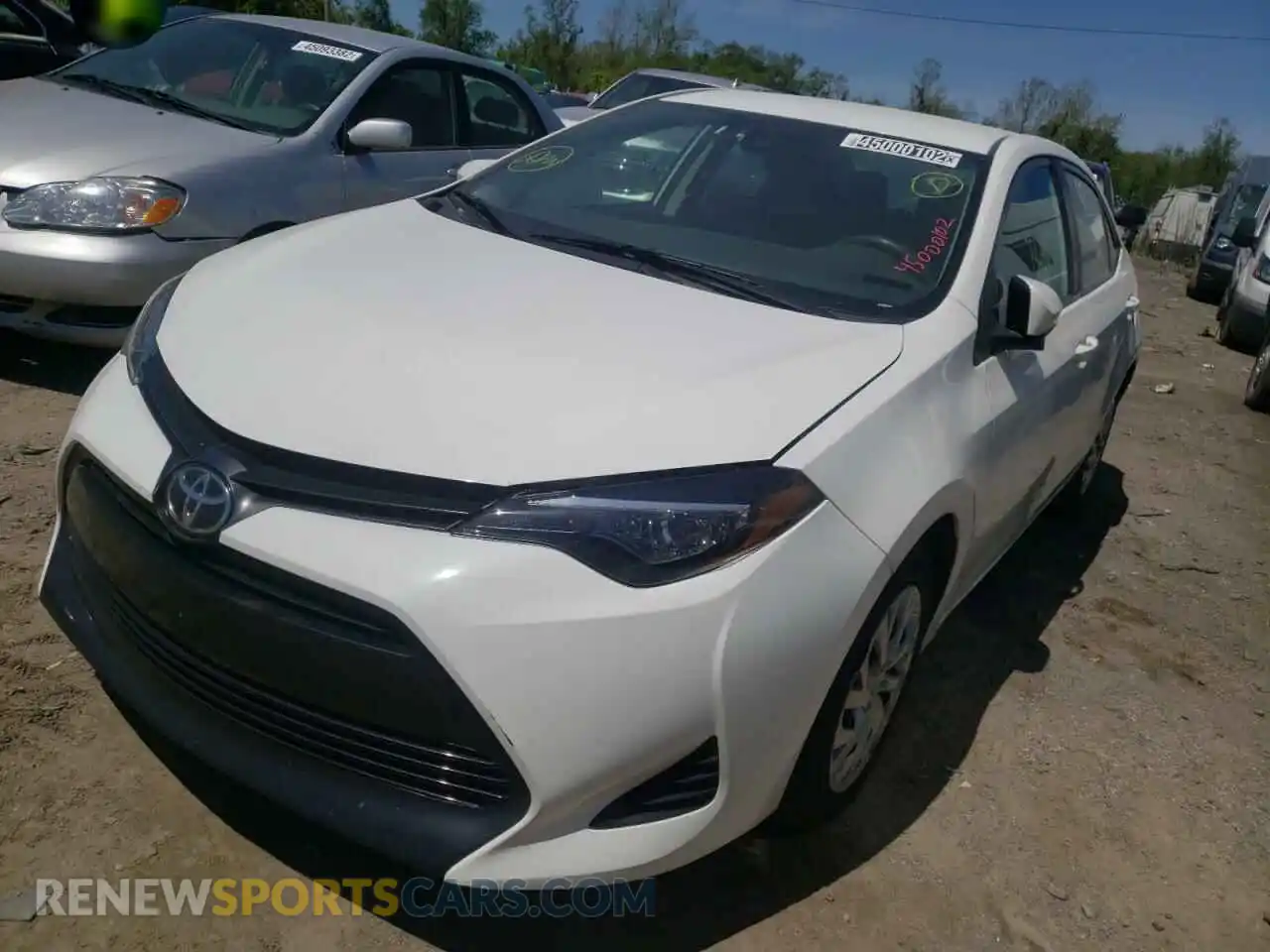 2 Фотография поврежденного автомобиля 5YFBURHE4KP939419 TOYOTA COROLLA 2019