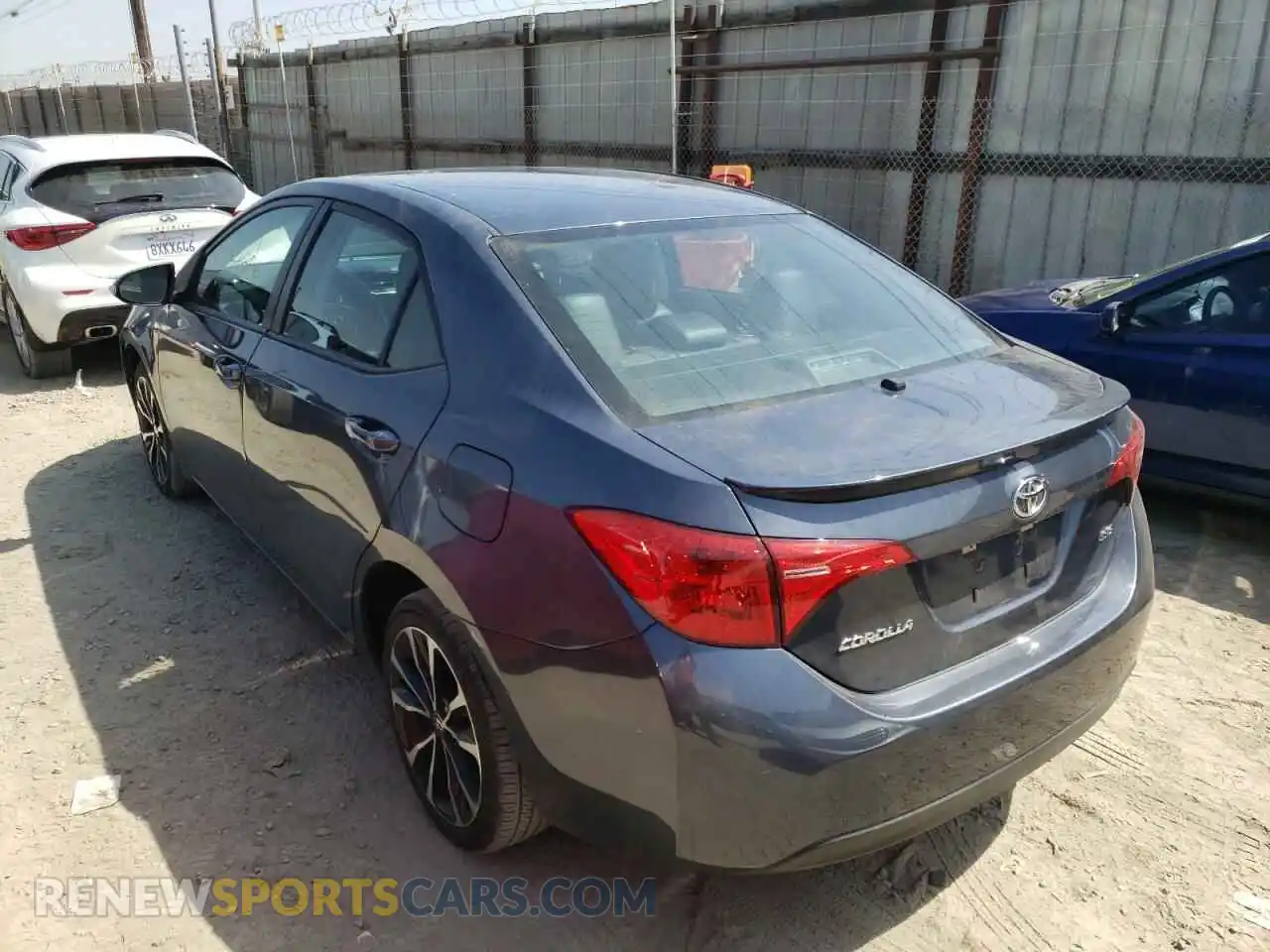 3 Photograph of a damaged car 5YFBURHE4KP939744 TOYOTA COROLLA 2019