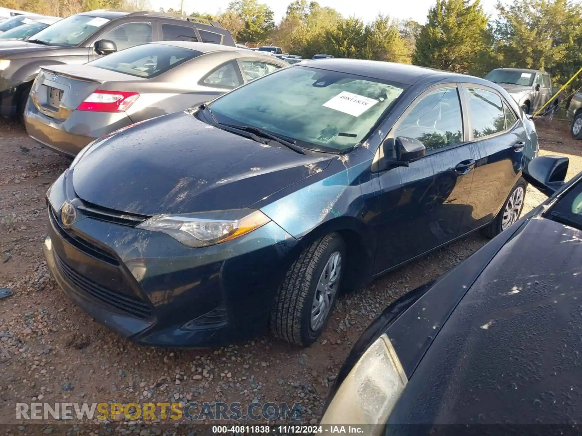 2 Photograph of a damaged car 5YFBURHE4KP940344 TOYOTA COROLLA 2019